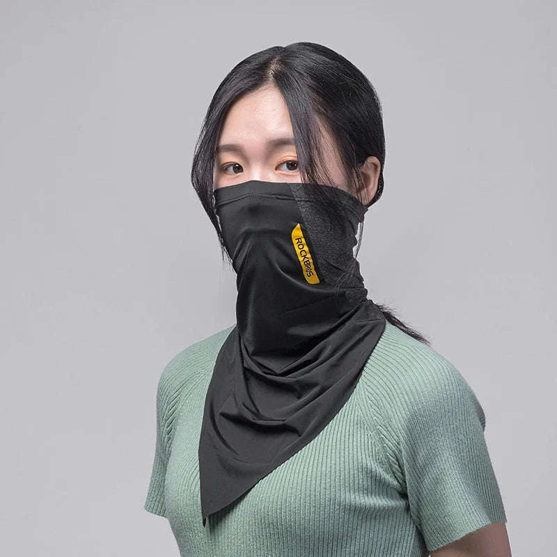 Cooling UV Protection Cycling Face Mask Ice Silk Neck Gaiter-LF7159-4