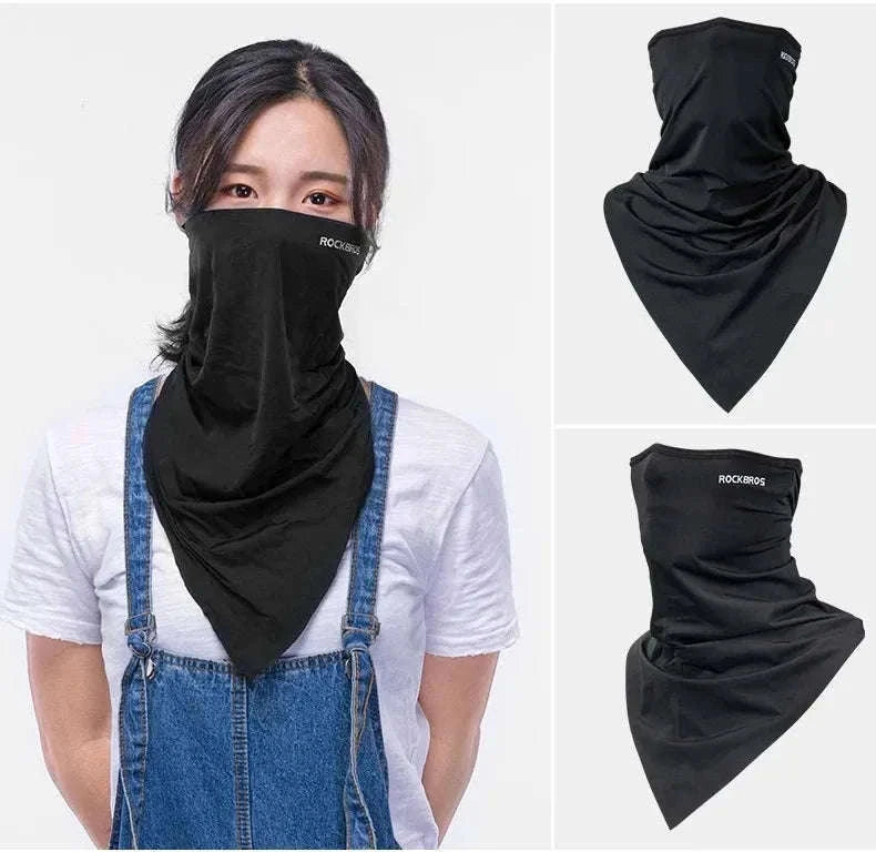 Cooling UV Protection Cycling Face Mask Ice Silk Neck Gaiter-LF7159-4