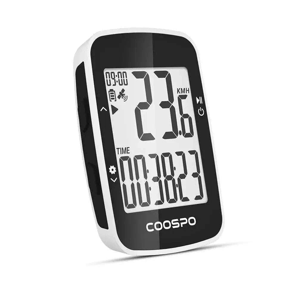 COOSPO BC107 Wireless GPS Bike Computer with Sensor Support-BC26-B