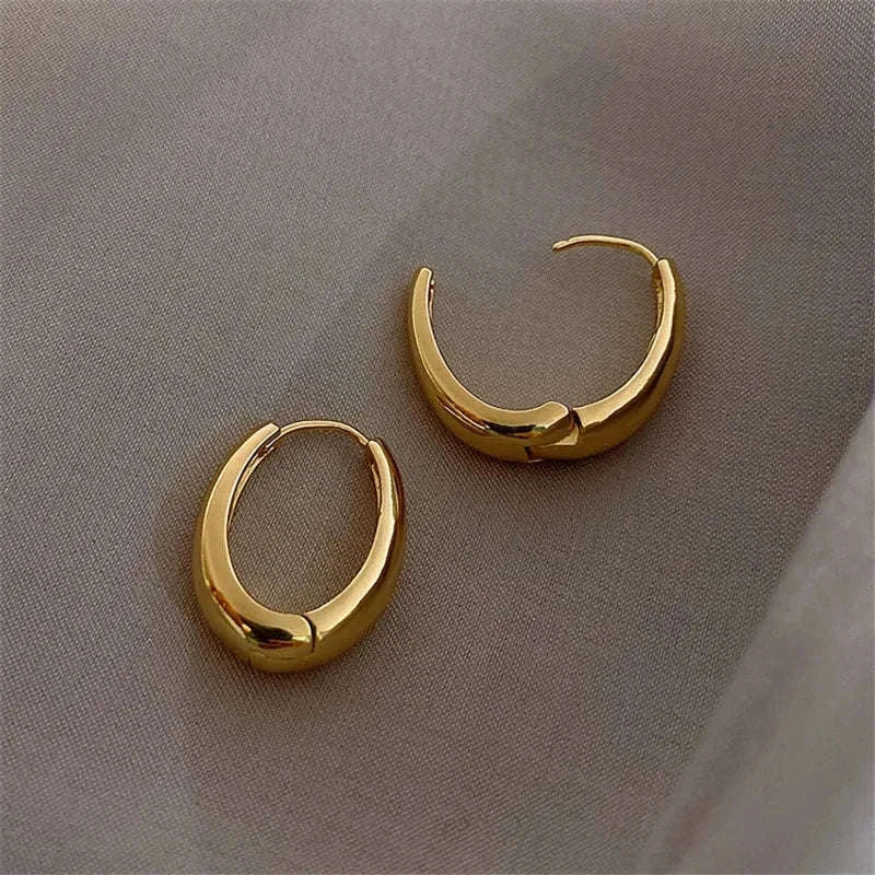 Copper Hoop Earrings-01