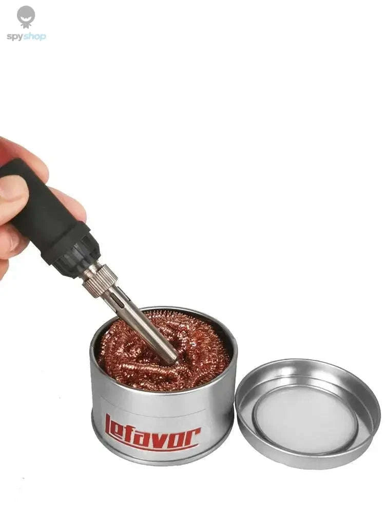 Copper Wire Soldering Iron Cleaning Ball-As shown2