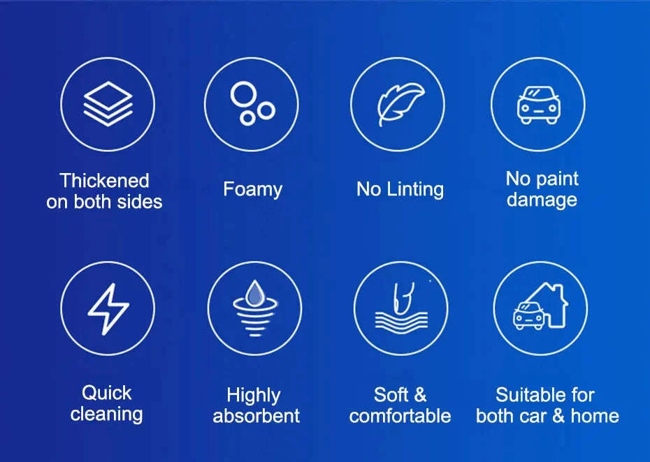 Coral Fleece Car Wash Glove-1pc