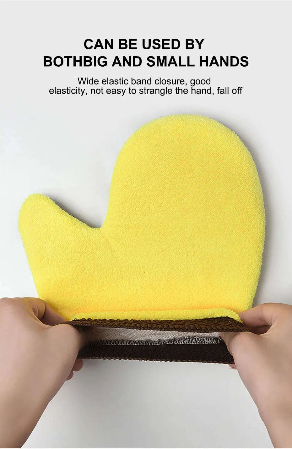 Coral Fleece Car Wash Glove-1pc