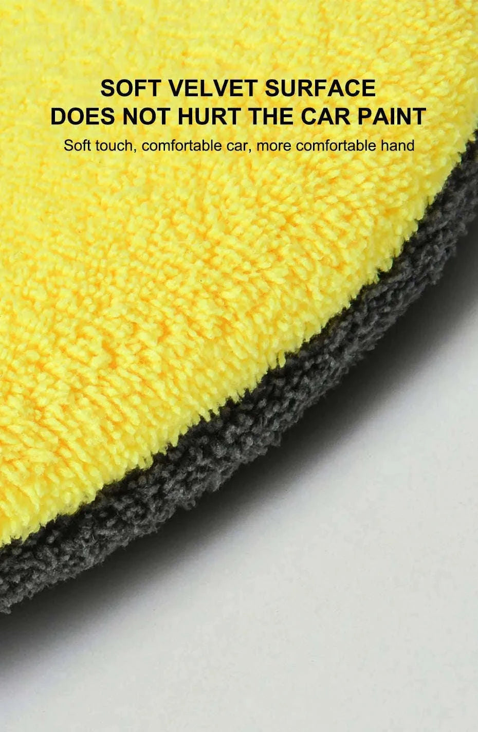 Coral Fleece Car Wash Glove for Safer, Smoother Cleaning-1pc
