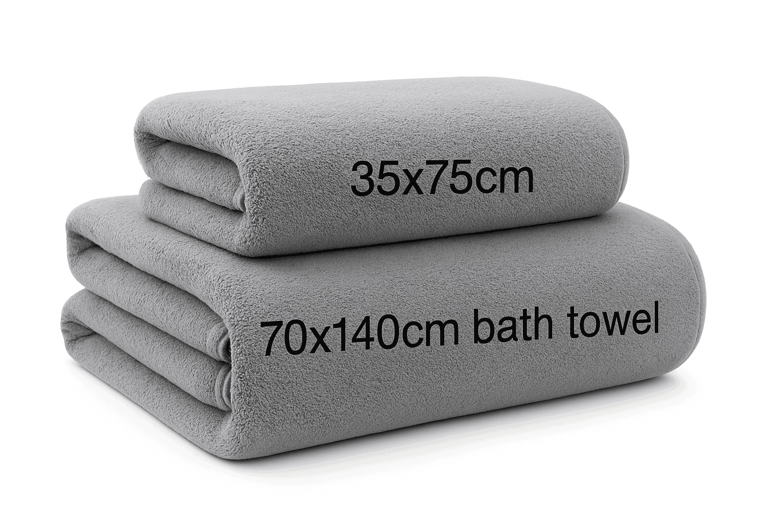 Coral Fleece Towel Set, Soft Absorbent Bath and Face Towels-1pc 35x75cm Towel / Pink / United States
