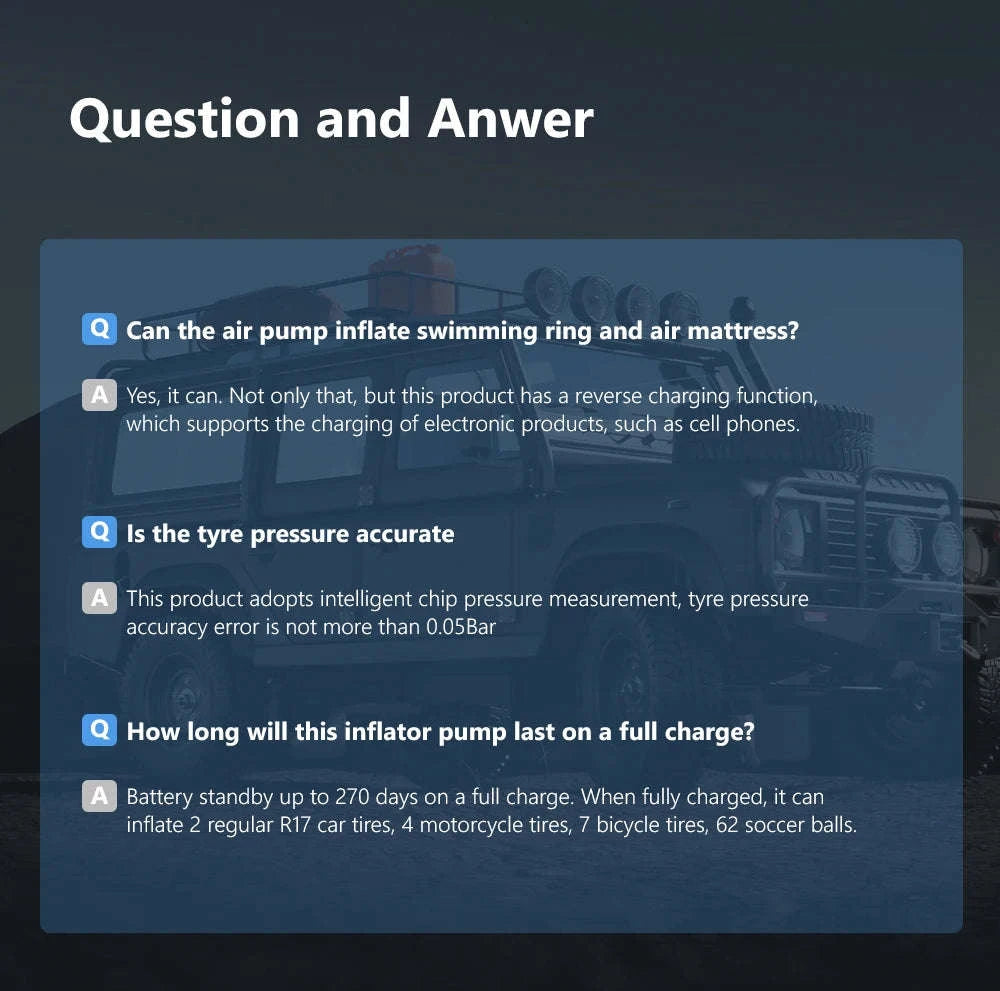 Corded Portable Car Air Pump 12V 150PSI Tire Inflator-C3012-1 air pump