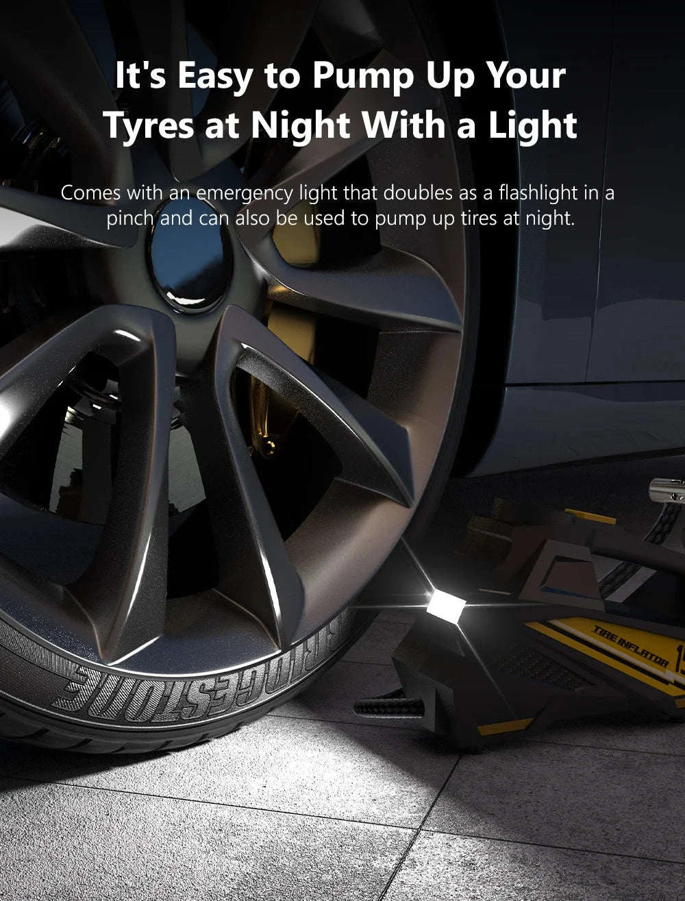 Corded Portable Car Air Pump 12V 150PSI Tire Inflator-C3012-1 air pump