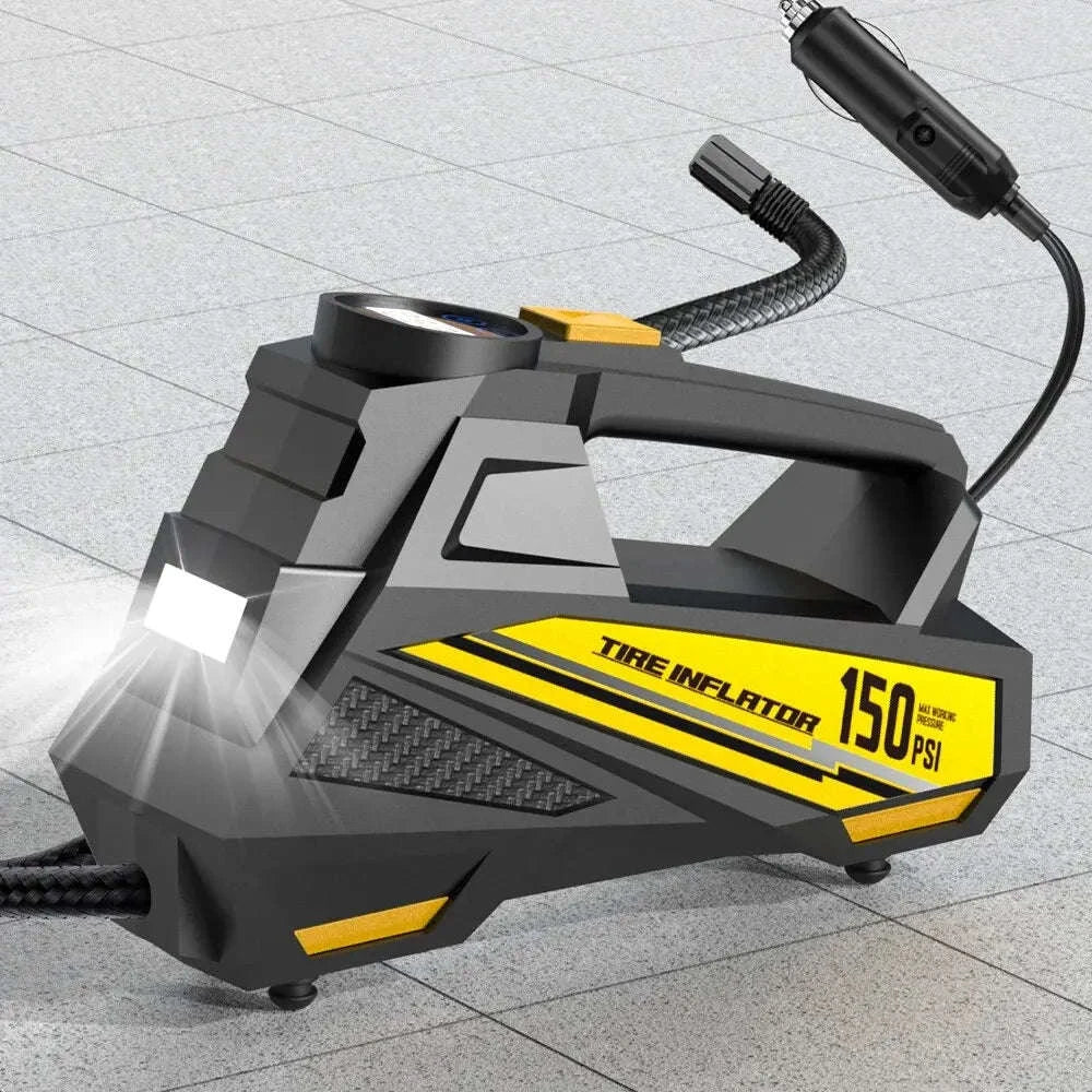 Corded Portable Car Air Pump 12V 150PSI Tire Inflator-C3012-1 air pump