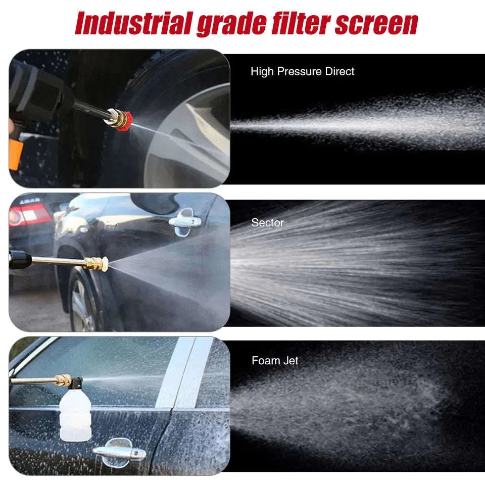 Cordless 60Bar High Pressure Car Washer with Foam Sprayer-2 Battery / United States / Battery Powered
