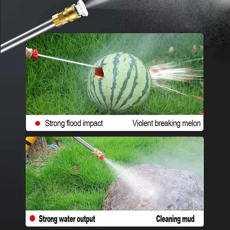 Cordless 60Bar High Pressure Car Washer with Foam Sprayer-2 Battery / United States / Battery Powered