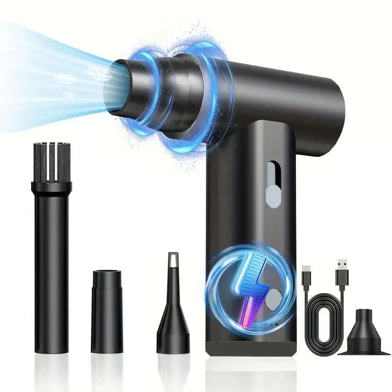 Cordless Compressed Air Duster for Keyboard & Electronics Cleaning-J01 / United States