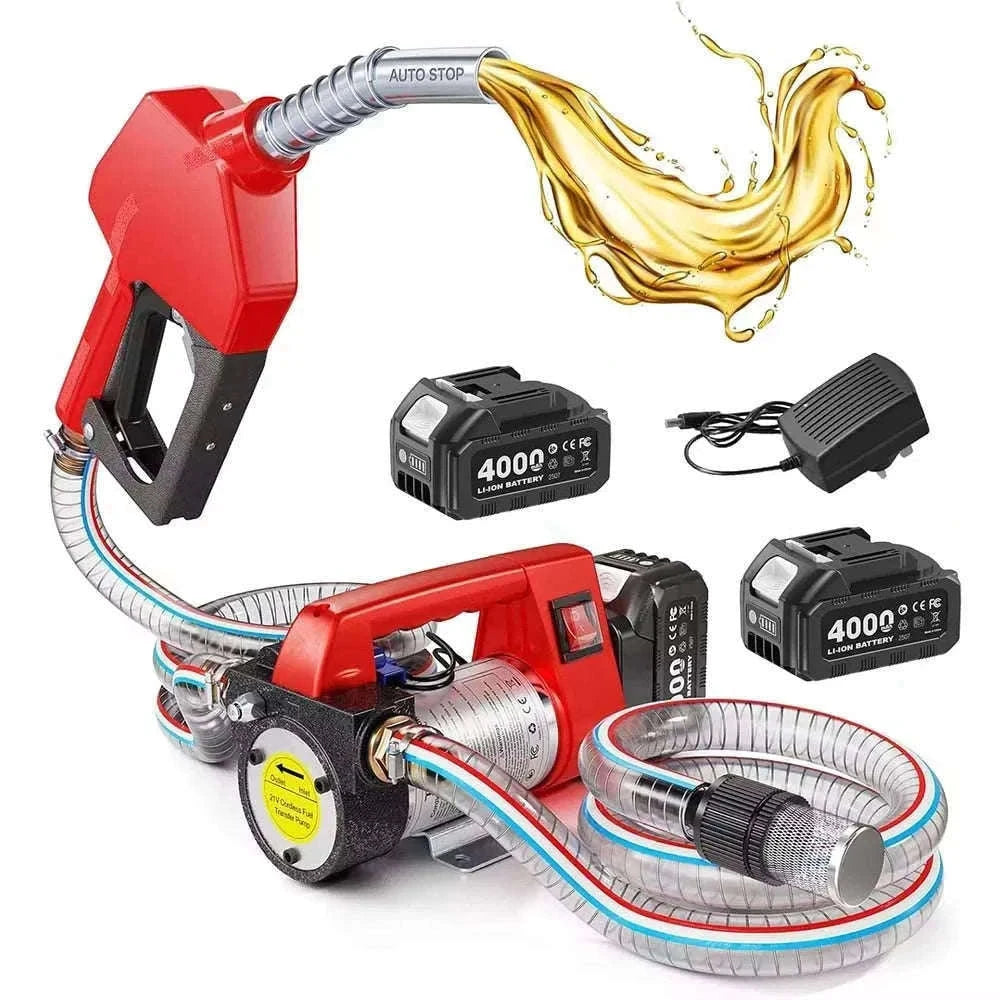 Cordless Diesel Kerosene Transfer Pump Kit, 12GPM for 18V Makita Batteries-NO battery / United States