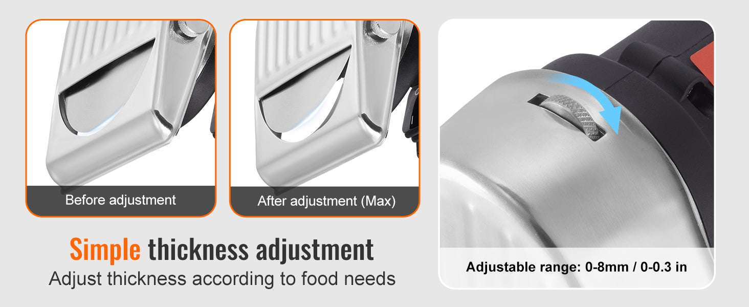 Cordless Electric Shawarma Knife 100mm Stainless Steel Gyro Cutter-Flat surface / CZECH REPUBLIC