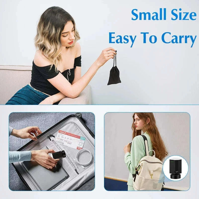 Cordless Electric Vacuum Pump for Travel Storage Bags-only 18 bags combo