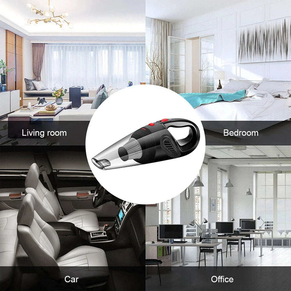 Cordless Handheld Car Vacuum Cleaner, Wet and Dry 120W-1 / United States