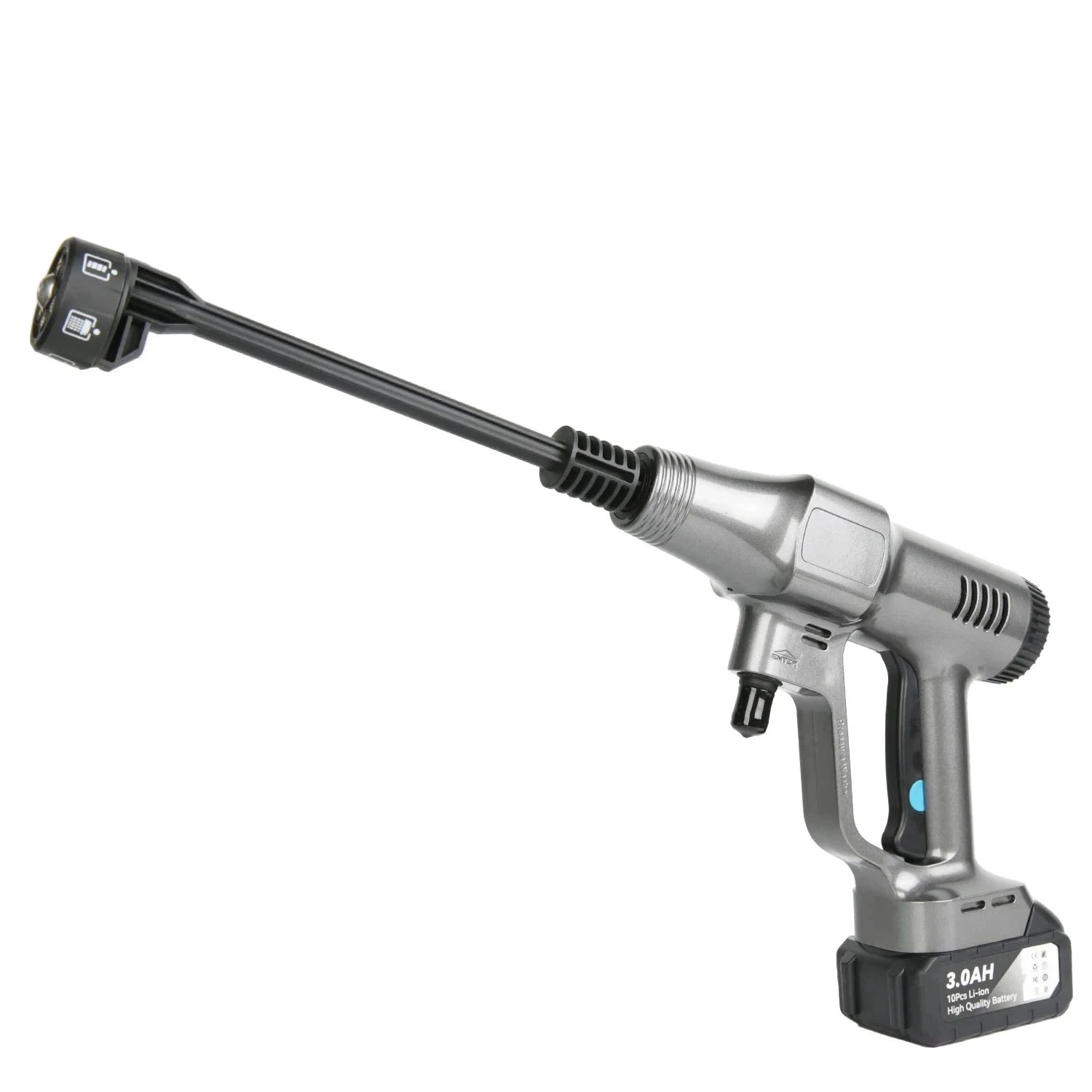 Cordless High Pressure Washer 200 Bar 6-in-1 Nozzle 18V-1 pc battery / EU / france|Electric