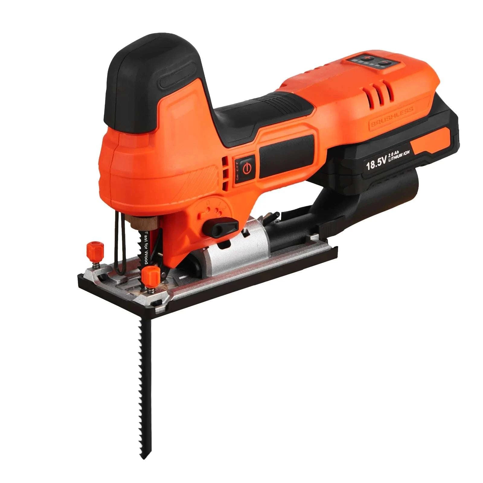 Cordless Jig Saw 3500 SPM with Variable Speeds & Orbital Settings-3500spm / United States