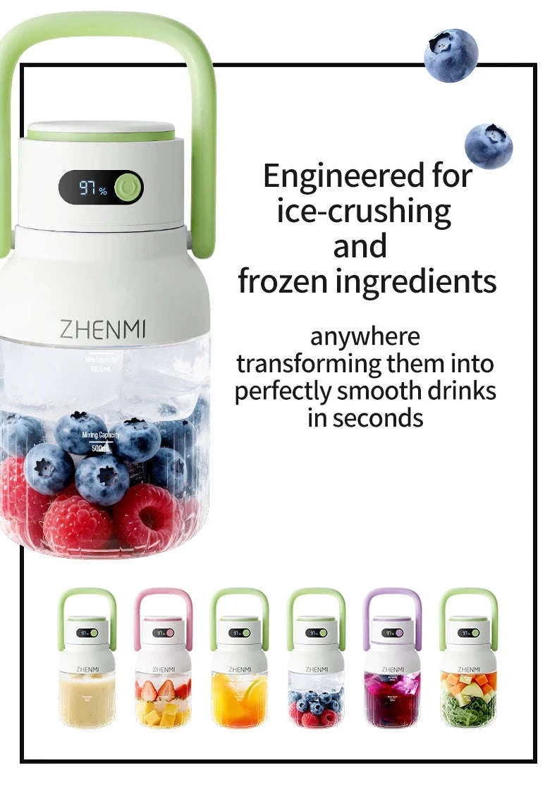 Cordless Portable Blender for Shakes and Smoothies-pink / 7.4V / United States