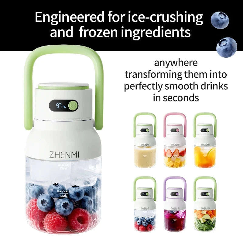 Cordless Portable Blender for Shakes and Smoothies-pink / 7.4V / United States
