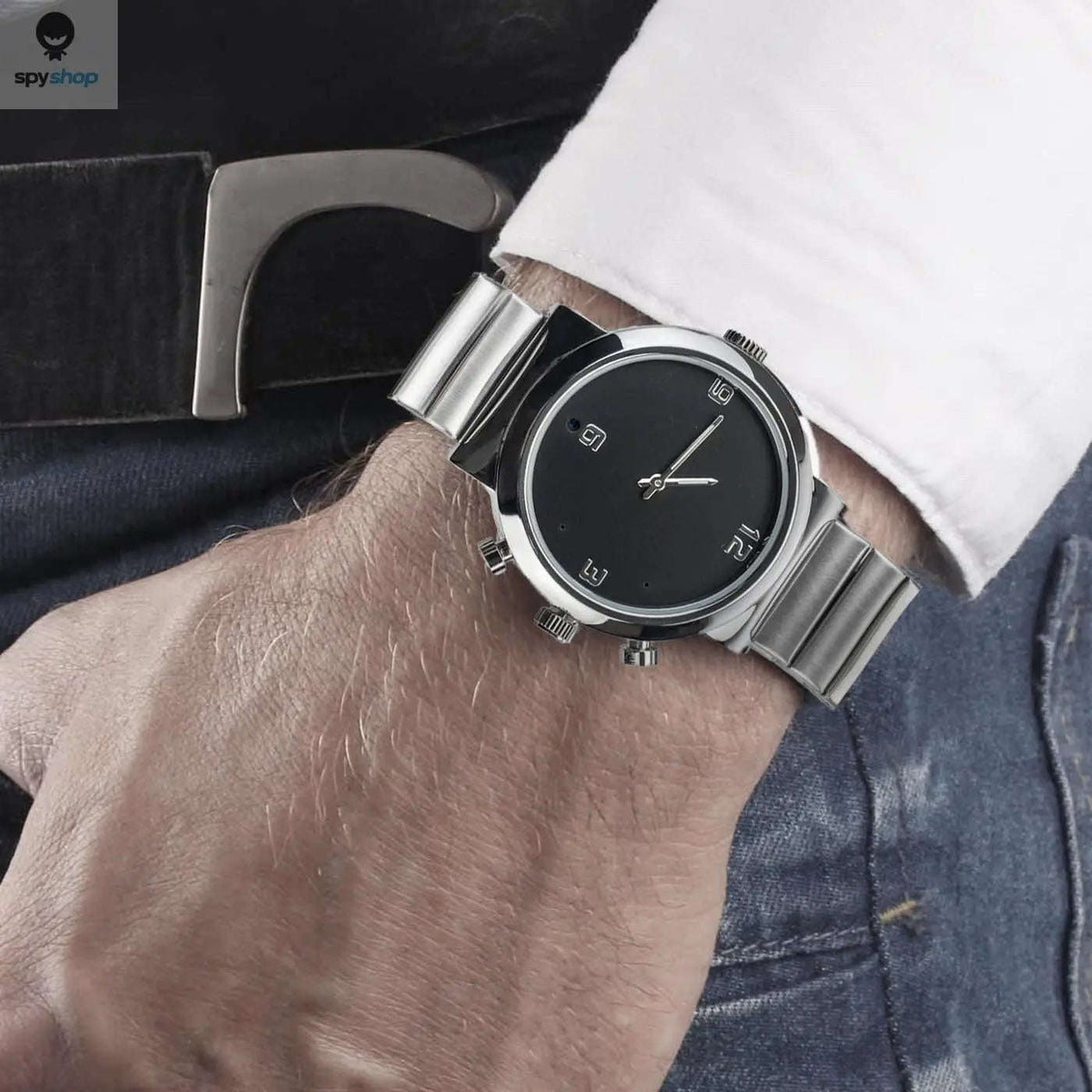 Covert HD Watch Camera – Mini Surveillance Timepiece-Default Title