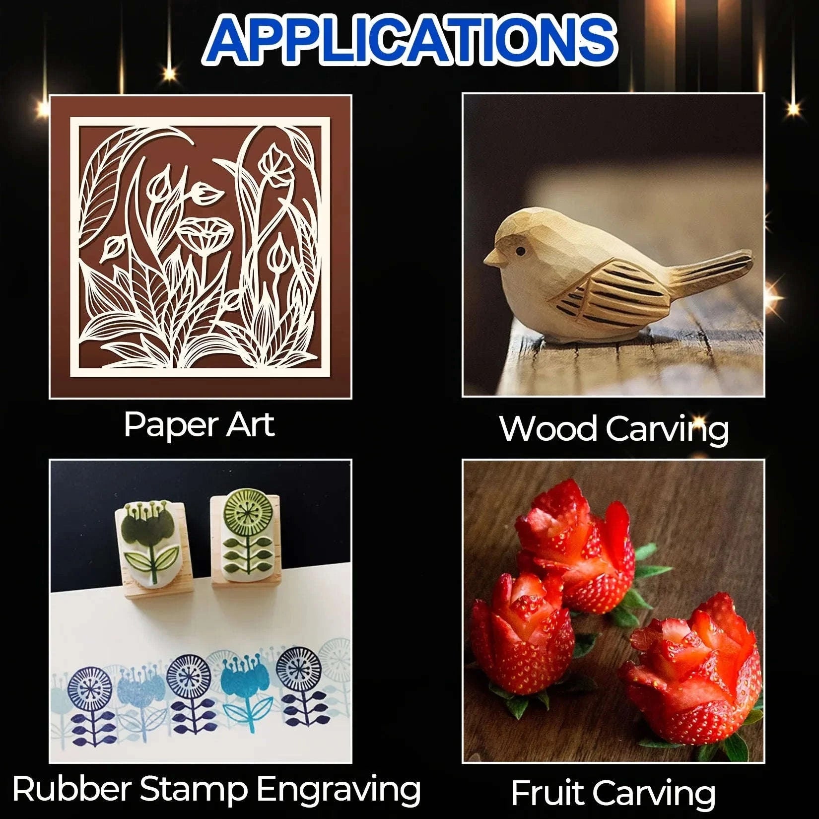 Craft Knife Blades – High‑Precision Replacement Blades-100PCS