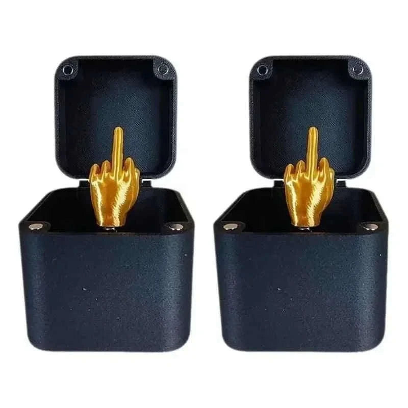 Creative Pop-Up Middle Finger Gift Box-2pcs
