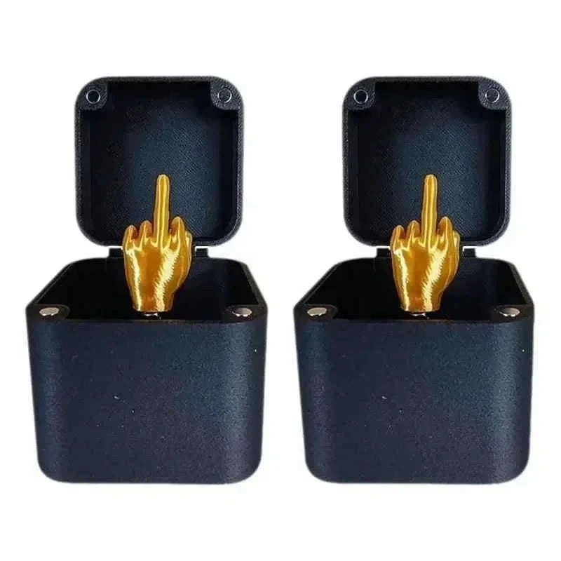 Creative Pop-Up Middle Finger Gift Box Prank Surprise-2pcs