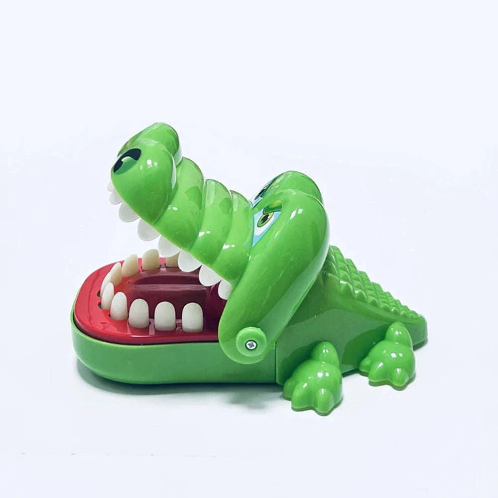Crocodile Bite Toy Reaction Game-Green / Small
