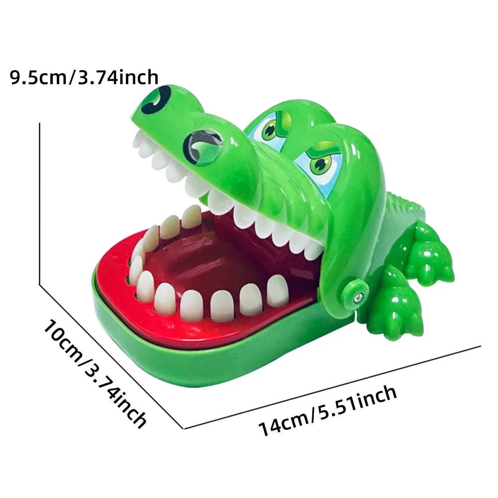 Crocodile Bite Toy Reaction Game-Green / Small