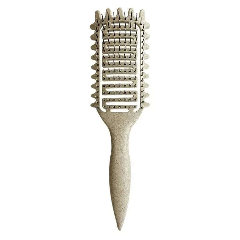 Curl Define Styling Brush for Smooth Curl Shaping-1Pc Purple
