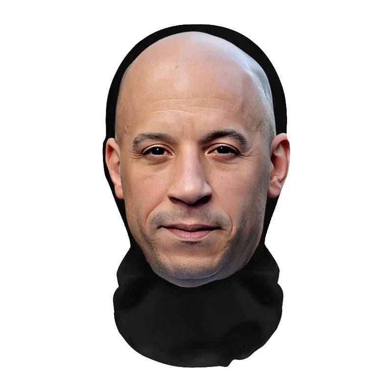 Custom 3D Printed Full Face Mask for Parties, Cosplay & Halloween-NoA14