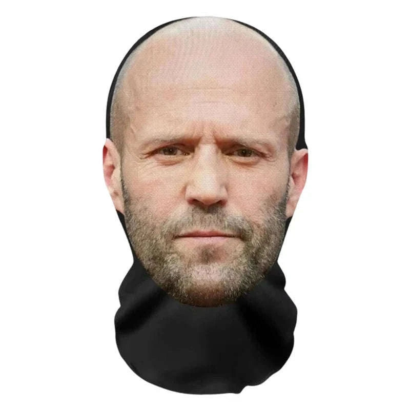 Custom 3D Printed Full Face Mask for Parties, Cosplay & Halloween-NoA14