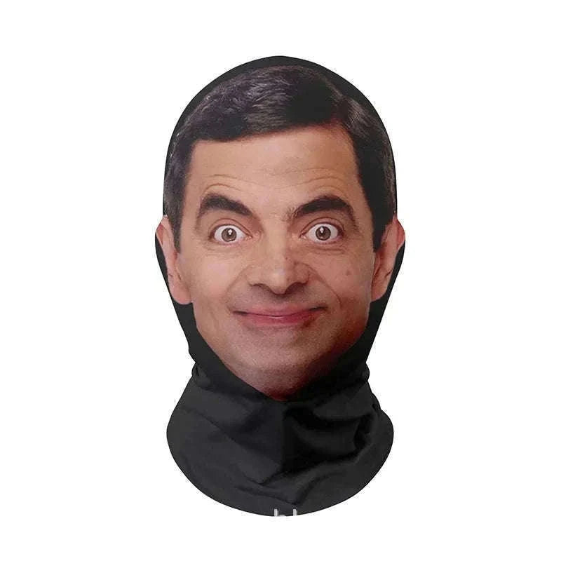 Custom 3D Printed Full Face Mask for Parties, Cosplay & Halloween-NoA14