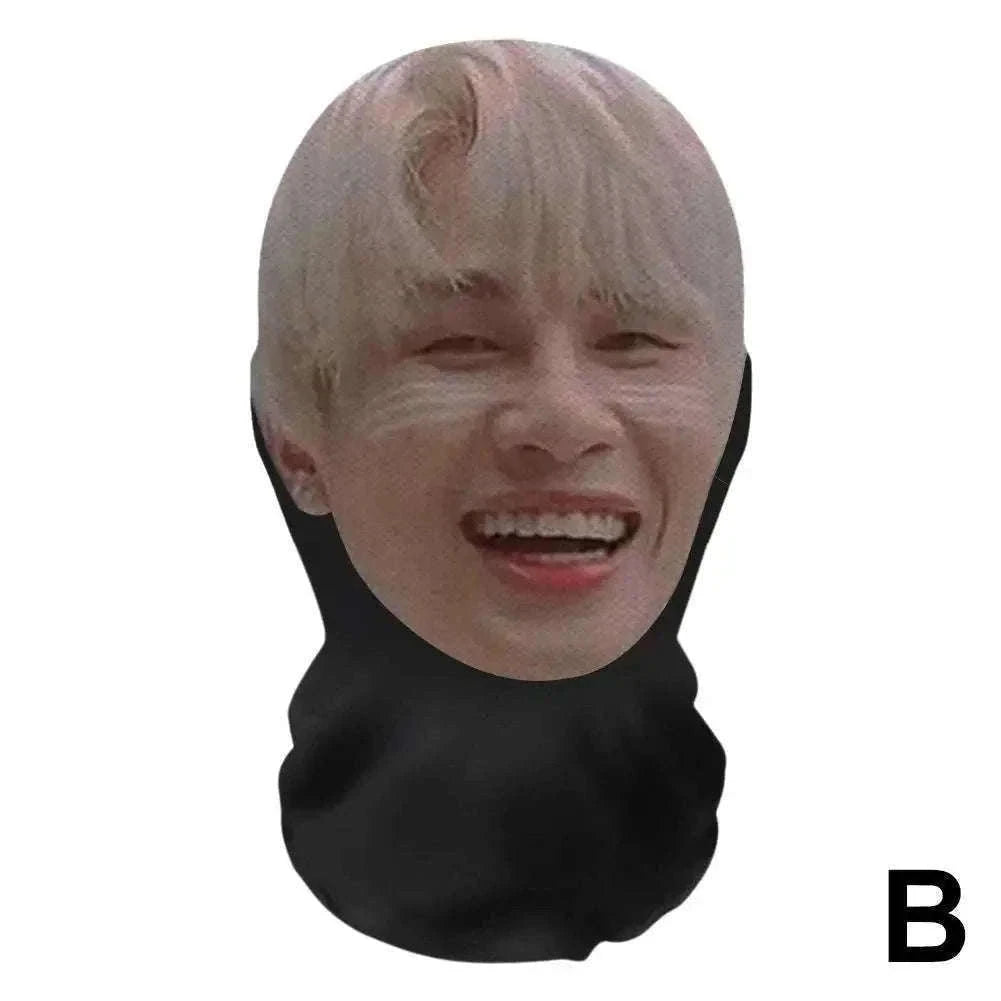 Custom 3D Printed Full Face Mask for Parties, Cosplay & Halloween-NoA14
