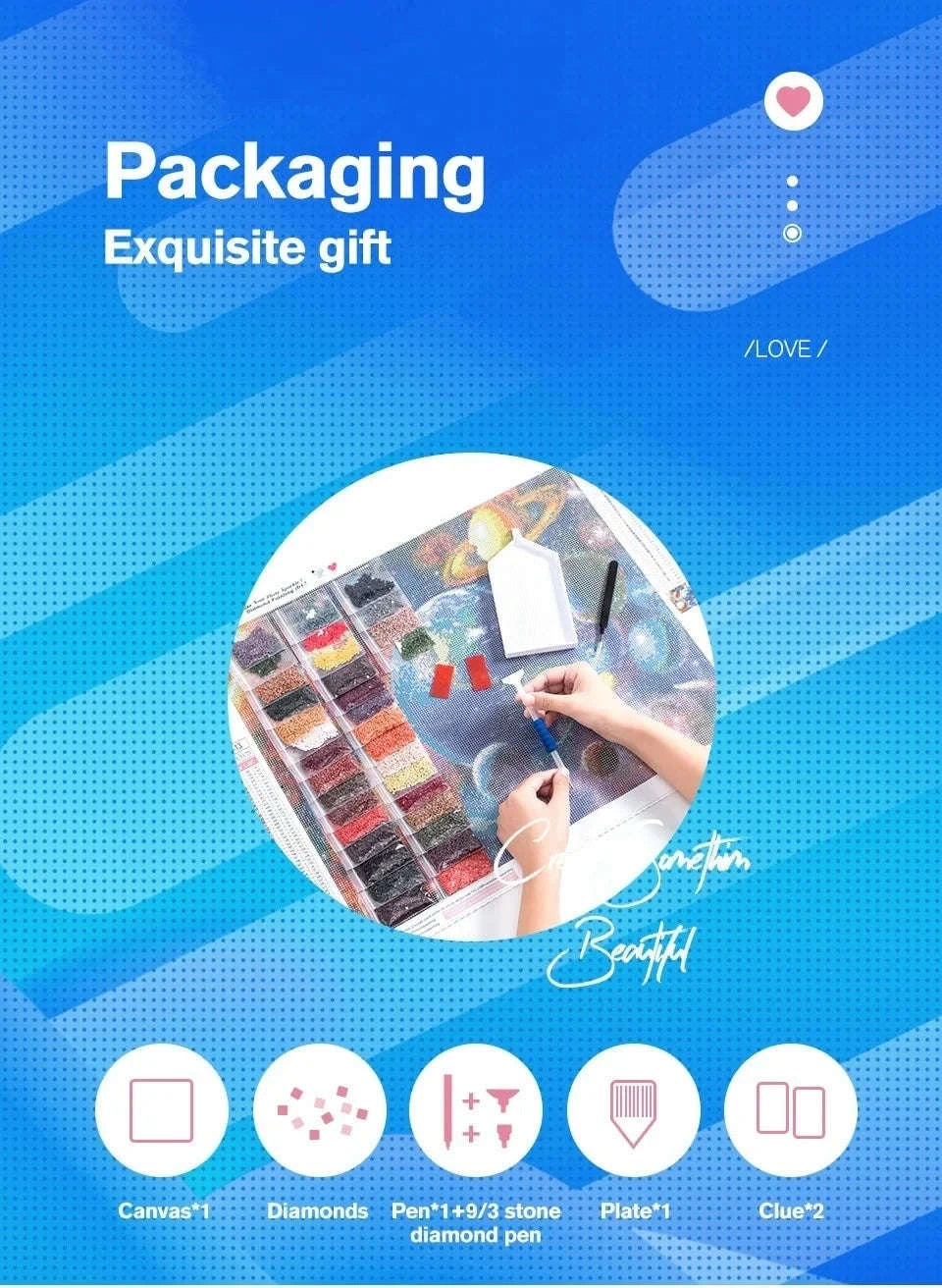 Custom Photo Diamond Painting 5D Art Kit-Full Square / 20x30cm