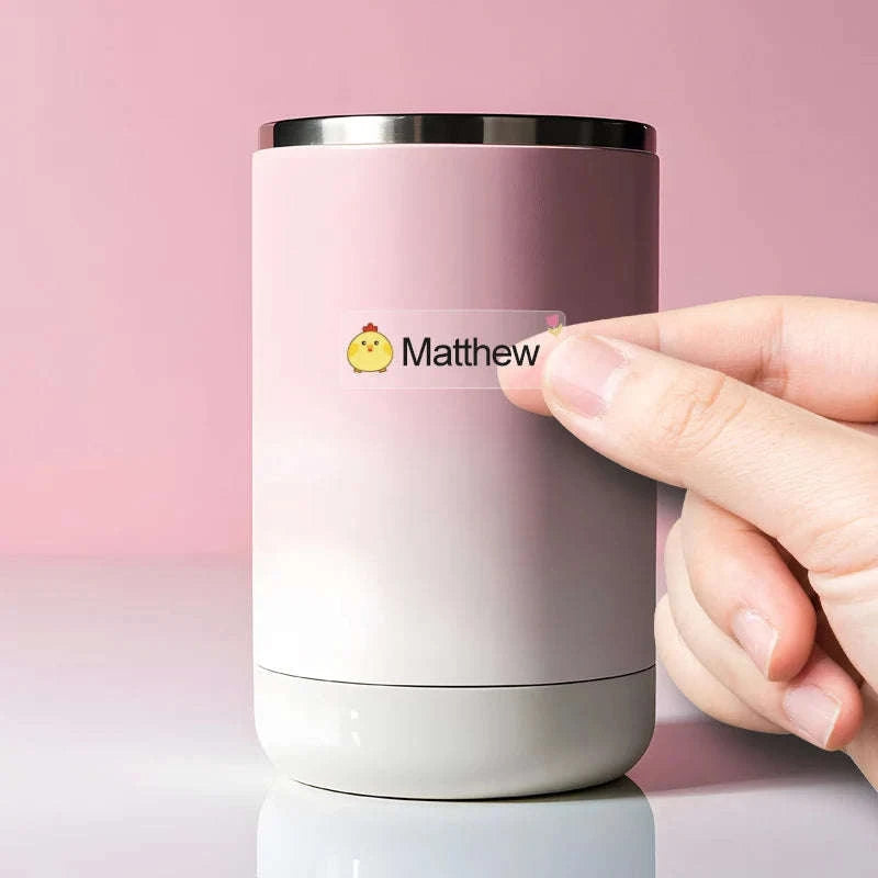 Custom Waterproof Name Stickers-B-120pcs / 3cm