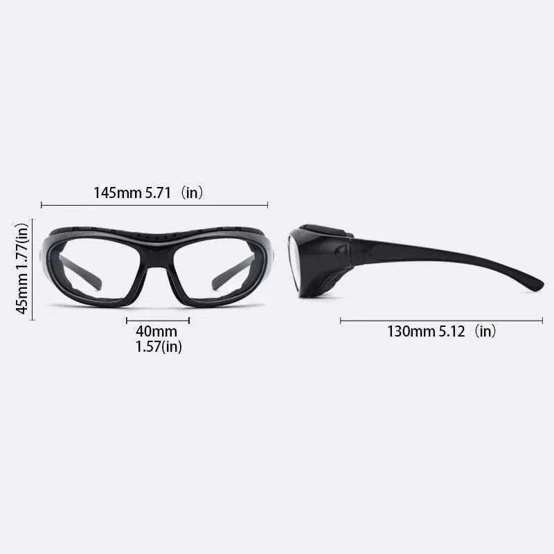Customizable Basketball Sports Goggles for Clear, Secure Play-Gray / myopia -400