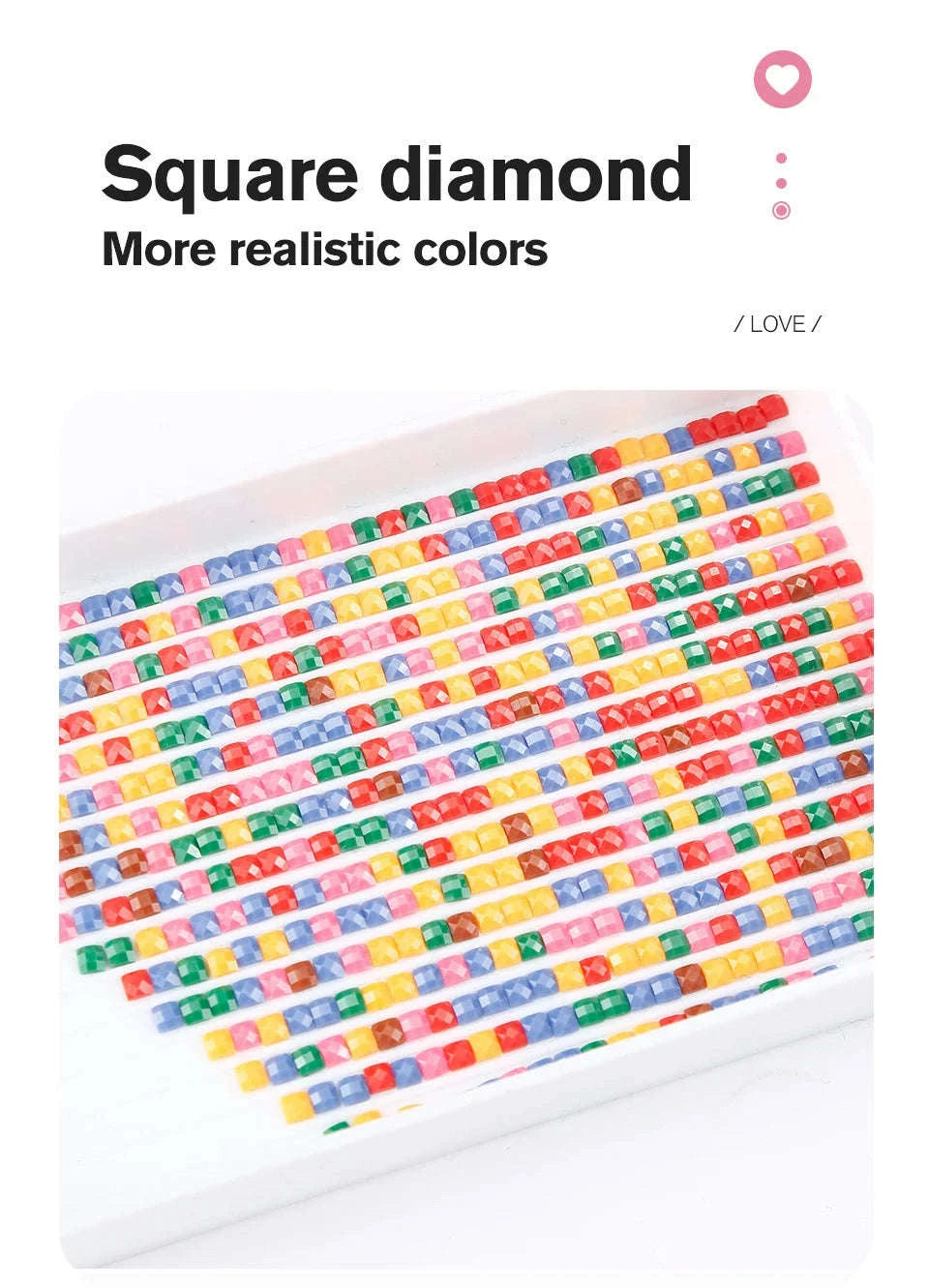 Customizable Diamond Mosaic With Your Own Photo-Full Round / 25x25cm