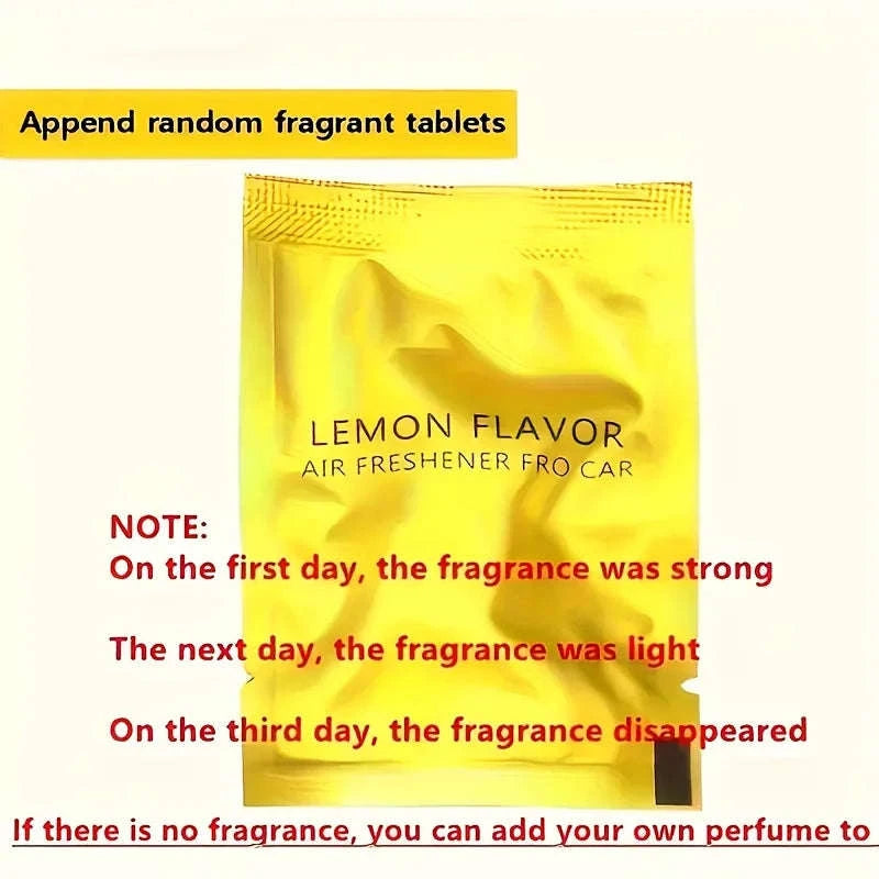 Cute cat acrylic car aromatherapy, long-lasting fragrance, vent clip, decorative and aromatherapy-blue