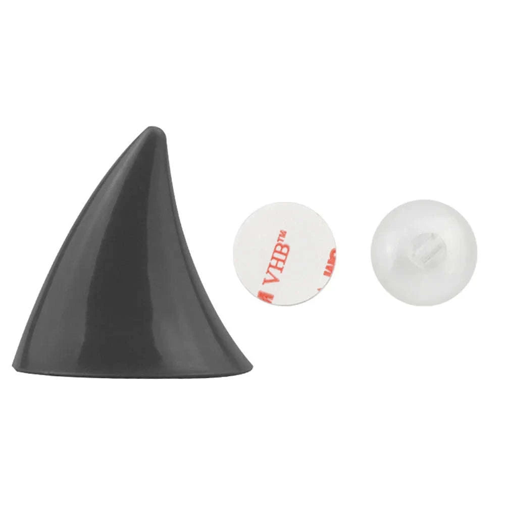 Cute Motorcycle Helmet Corner Horn Decoration-Black