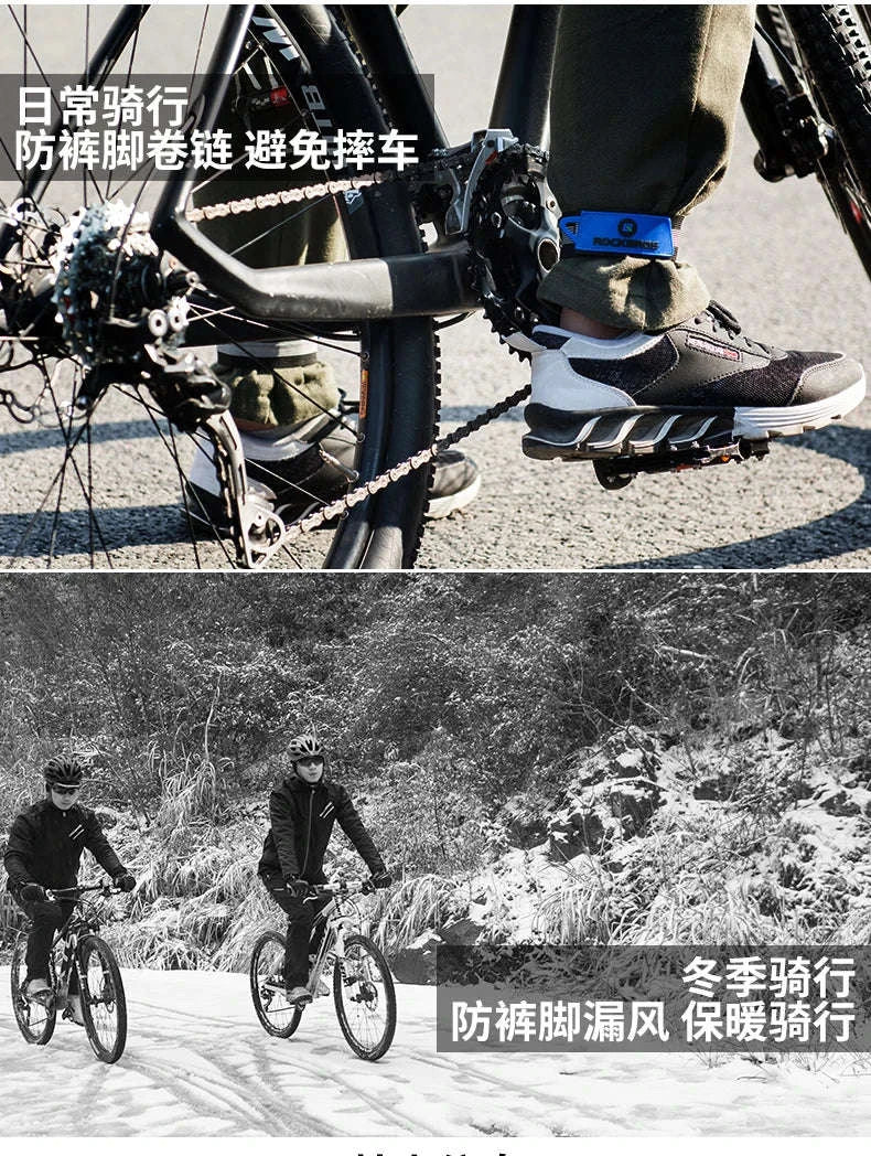 Cycling Ankle Strap Pants Band for Clean, Tangle-Free Riding-SKD1001 1pcs