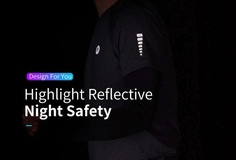 Cycling Base Layer Long Sleeve Thermal Shirt Breathable Polyester-LKW006 / Asia L(EUR M)