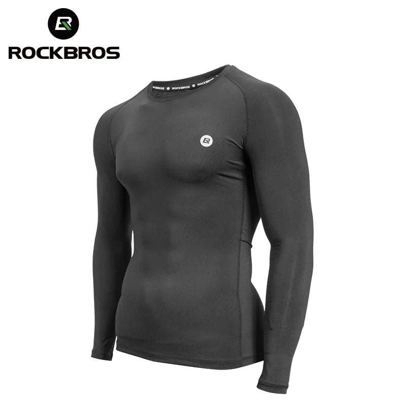 Cycling Base Layer Long Sleeve Thermal Shirt Breathable Polyester-LKW006 / Asia L(EUR M)