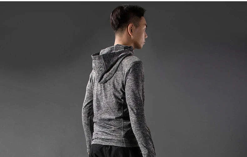Cycling Base Layer Long Sleeve Thermal Shirt Breathable Polyester-LKW006 / Asia L(EUR M)