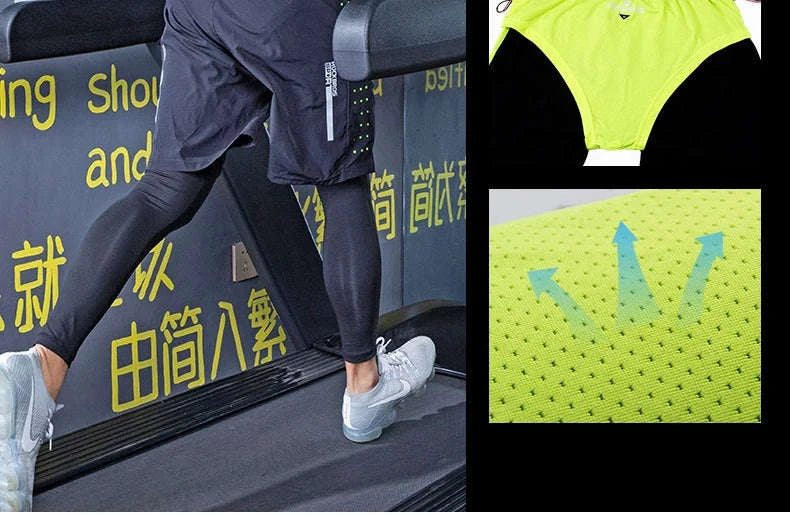 Cycling Base Layer Long Sleeve Thermal Shirt Breathable Polyester-LKW006 / Asia L(EUR M)
