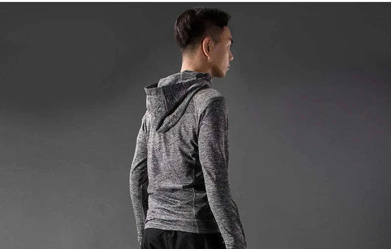 Cycling Base Layer Long Sleeve Thermal Shirt Breathable Polyester-LKW006 / Asia L(EUR M)