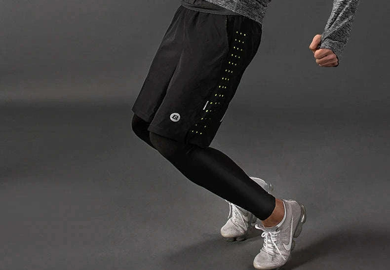 Cycling Base Layer Long Sleeve Thermal Shirt Breathable Polyester-LKW006 / Asia L(EUR M)