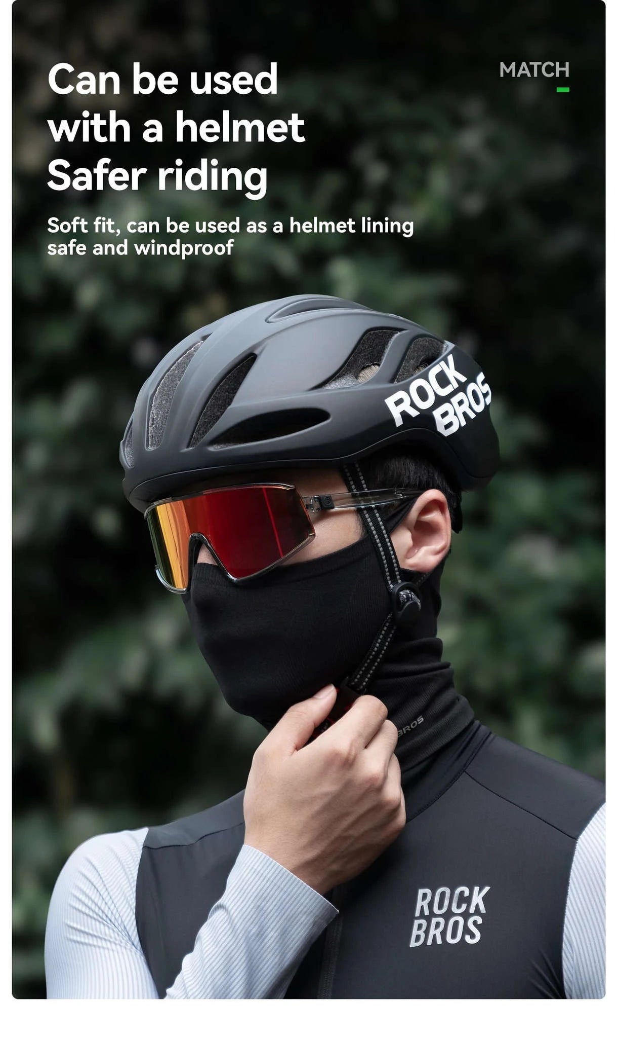 Cycling Face Mask Bandana Warmer for Outdoor Use-LF25329 / One Size