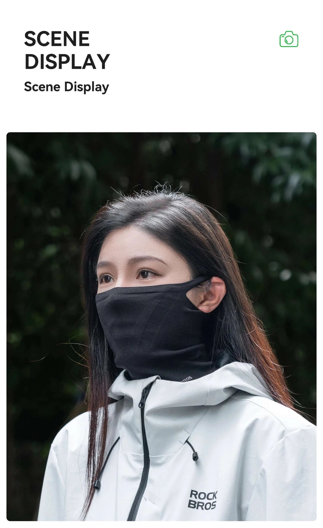 Cycling Face Mask Bandana Warmer for Outdoor Use-LF25329 / One Size