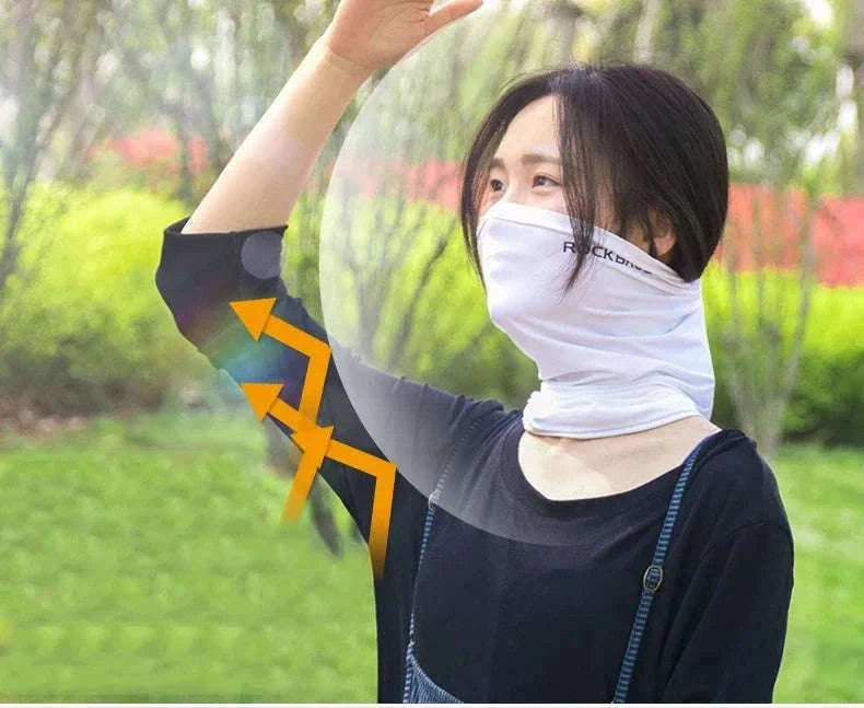 Cycling Face Mask Scarf with UV Protection Breathable Bandana-WB-001B